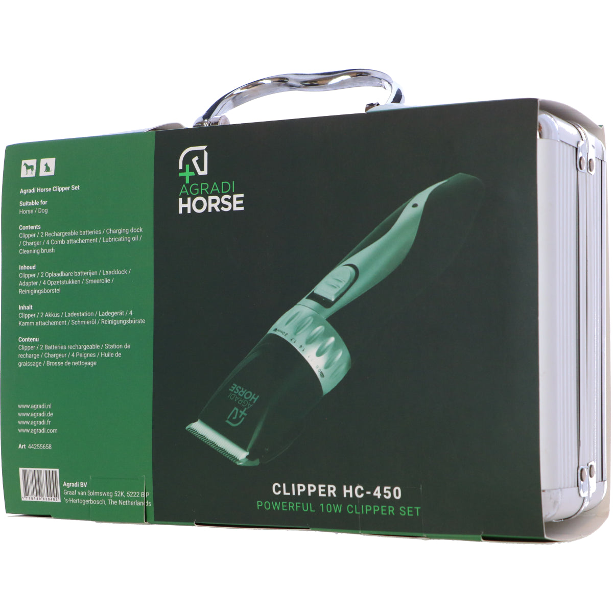 Agradi Horse Tondeuse HC-450 Plus + Koffer