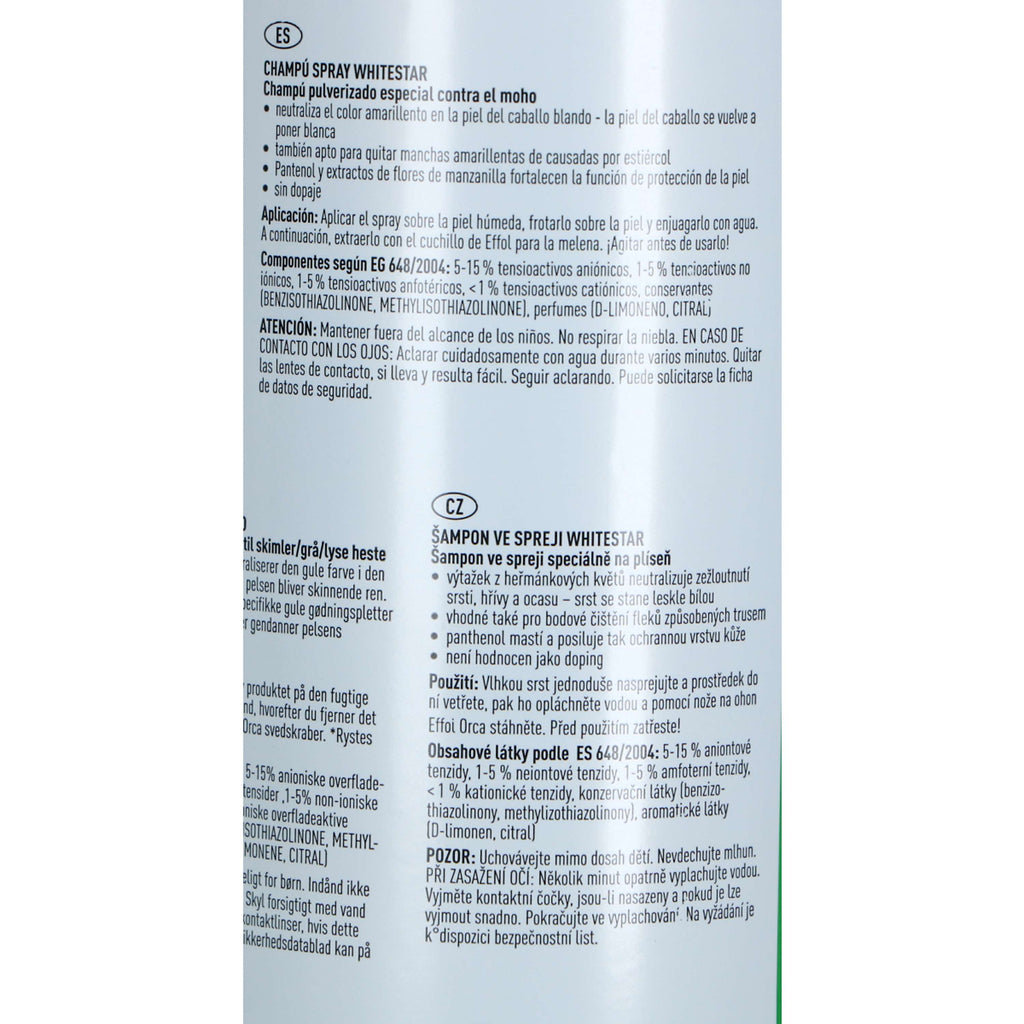 Effol Shampoo White-star Spray