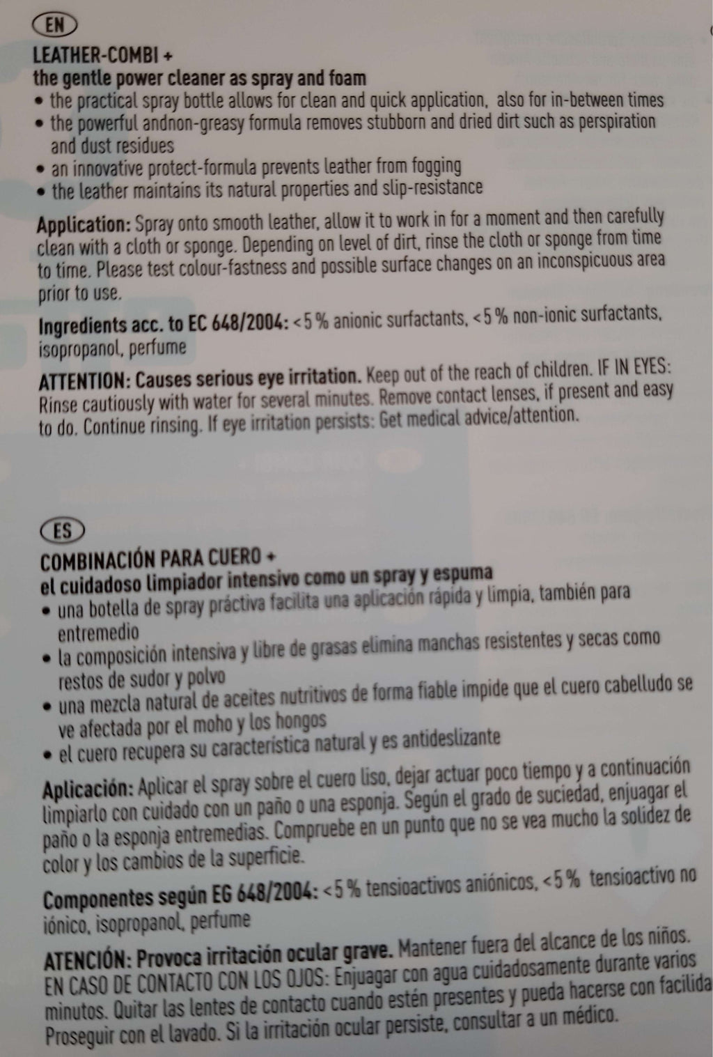Effax Leer-combi Spray