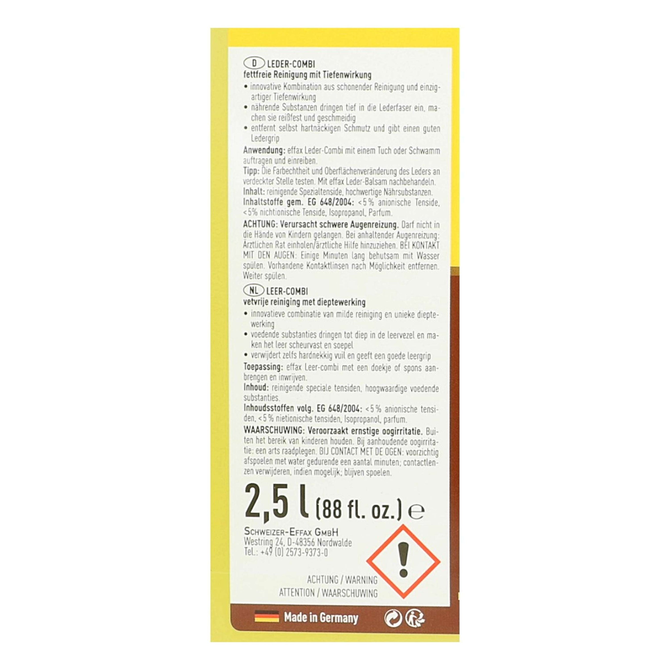 Effax Leder-combi Effax Leder-combi