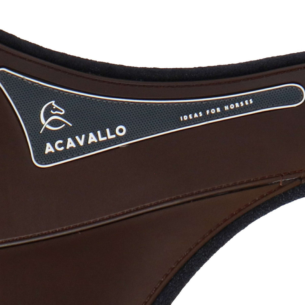 Acavallo Singel Comfort Gel met Buikflap Bruin