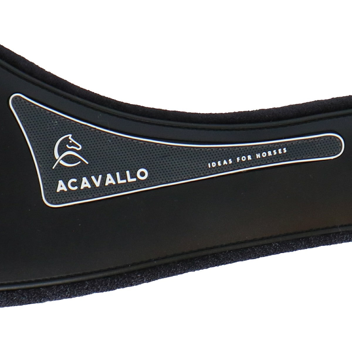 Acavallo Singel Comfort Gel Anatomisch Zwart