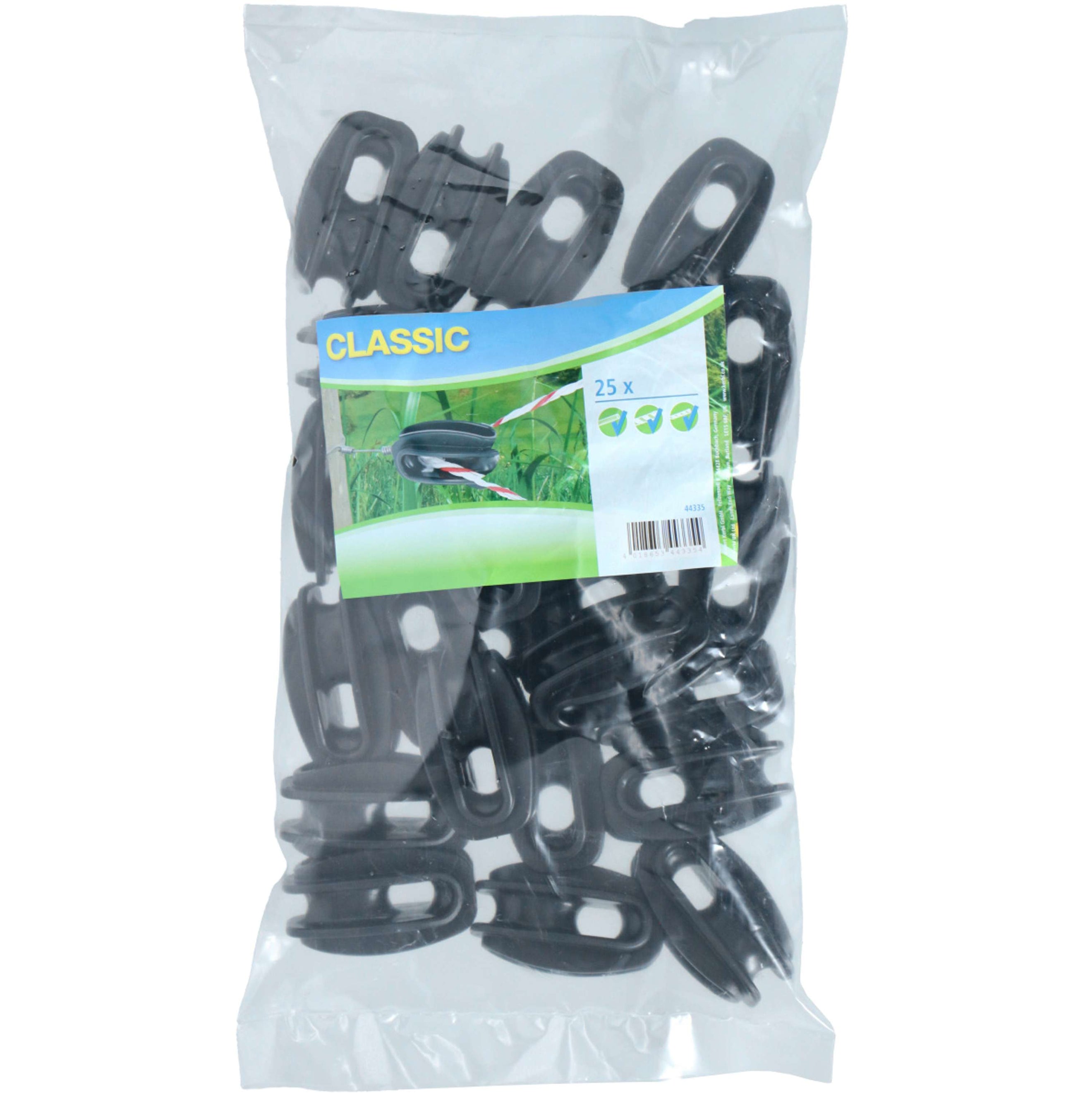 Ako Hoekisolator Ei-Model 25 Stuks Zwart