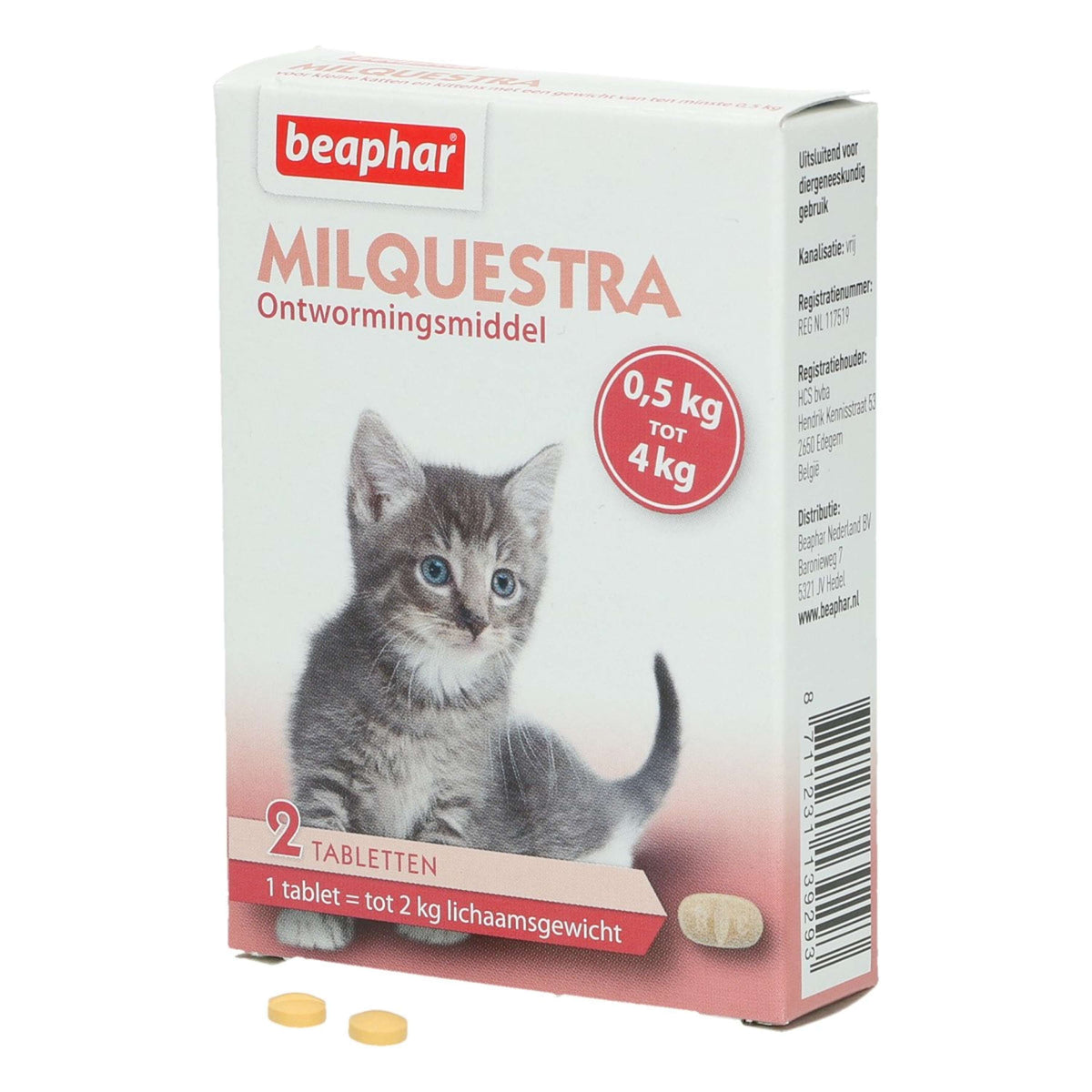 Beaphar Milquestra kat 0,5-4kg