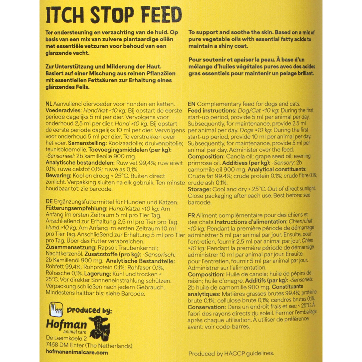 Excellent Itch Stop Feed Dog & Cat