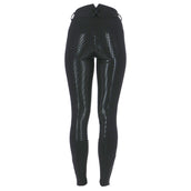 HKM Rijlegging Starlight 3/4 Silicoon zitvlak Zwart/Zwart