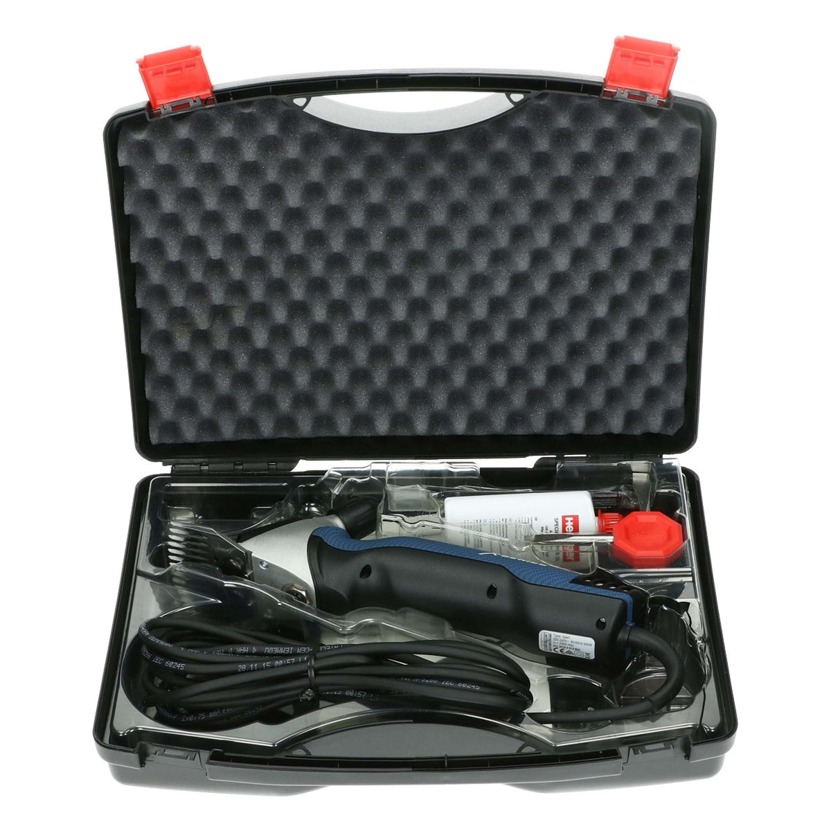 Elektrische tondeuse voor vee, 690w professionele schaapschaartondeuse, huisdierboerderijbenodigdheden voor het scheren van bontwol bij schapen, geiten, vee, boerderij, huisdier (zwart Elektrische tondeuse voor vee, 690w professionele schaapschaartondeuse, huisdierboerderijbenodigdheden voor het scheren van bontwol bij schapen, geiten, vee, boerderij, huisdier (zwart