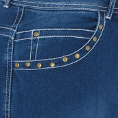 HKM Rijbroek Pasadena Summer Denim Silic Zitvlak Jeans Blauw