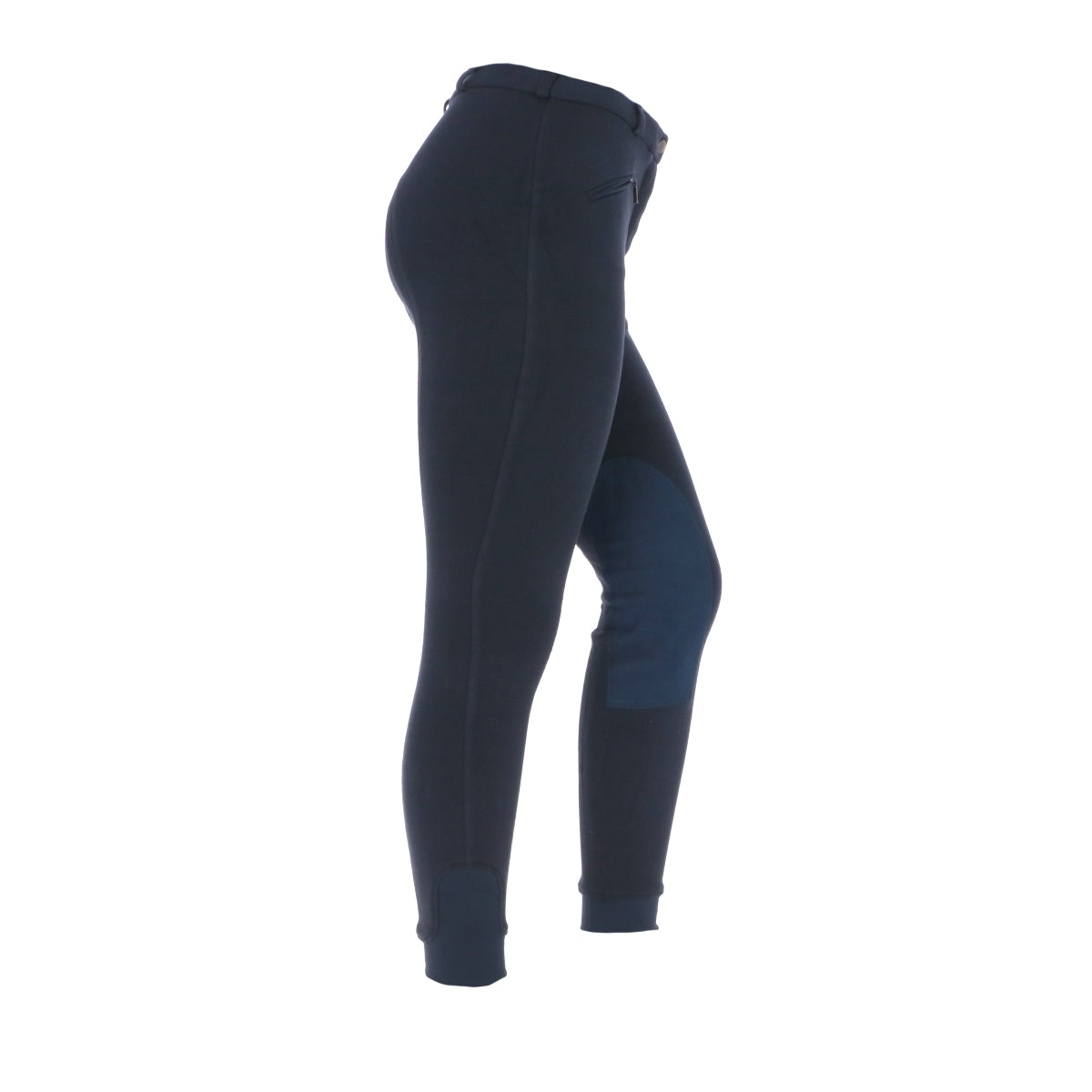 HKM Rijbroek Penny Easy Met Softline Knievlak Dames Donkerblauw