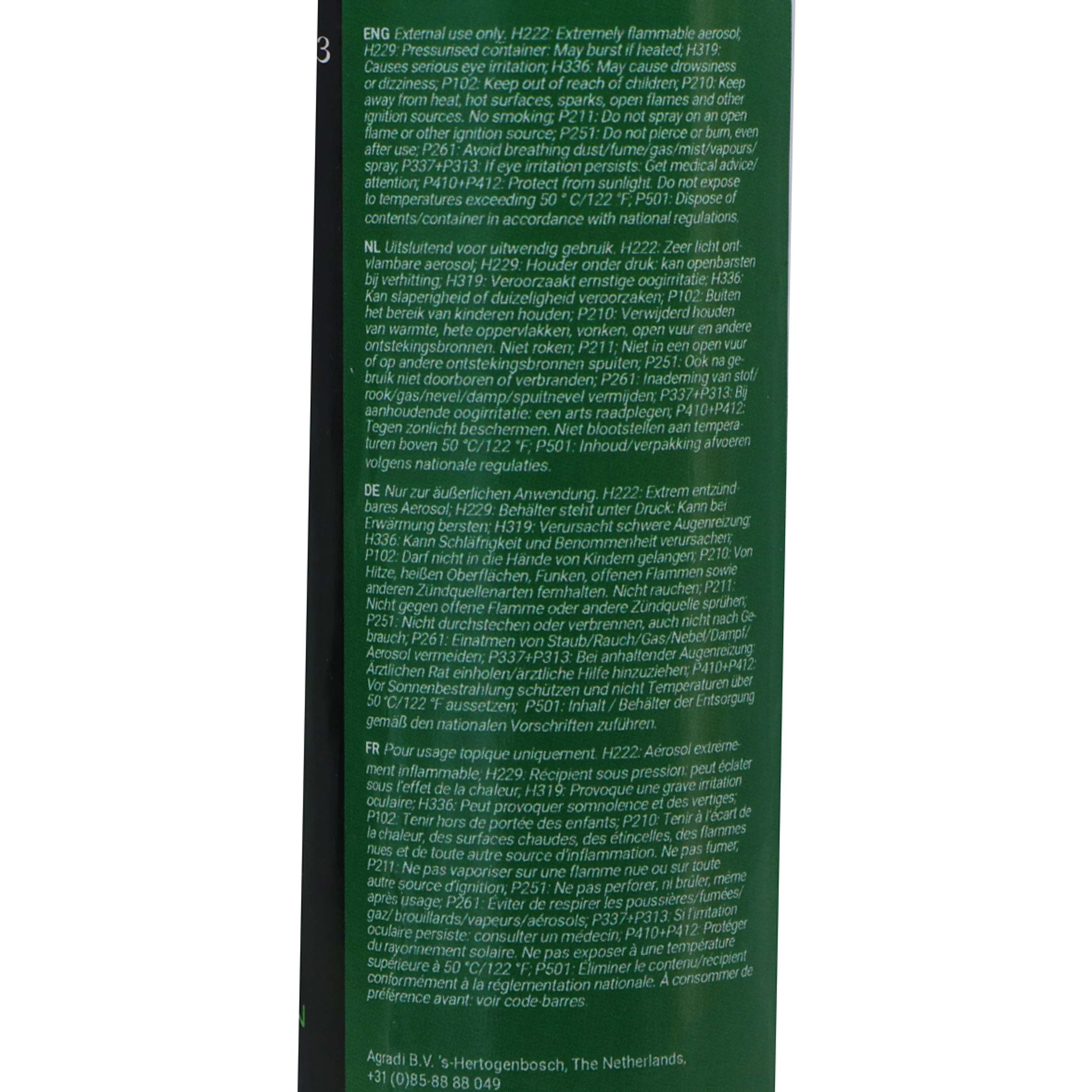 Agradi Horse Aluminiumspray Voor Alle Dieren Agradi Horse Aluminiumspray Voor Alle Dieren