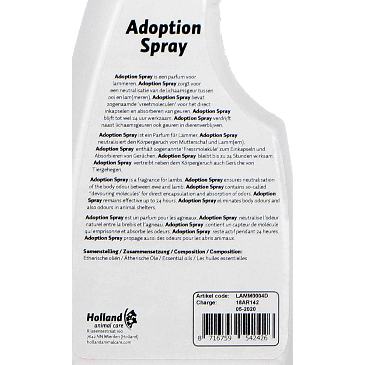 Agradi Lammeren Adoptie Spray