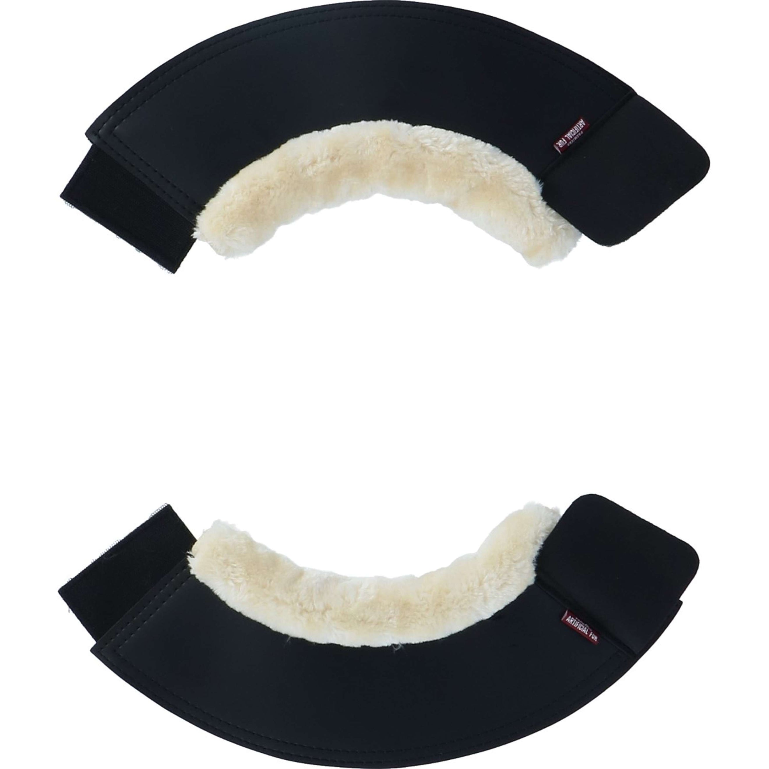 Premiere Springschoen Synth schapenvacht Zwart/Naturel Premiere Springschoen Synth schapenvacht Zwart/Naturel