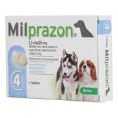 Milprazon Ontwormingsmiddel Hond 2,5mg