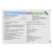 Milprazon Ontwormingsmiddel Hond 2,5mg