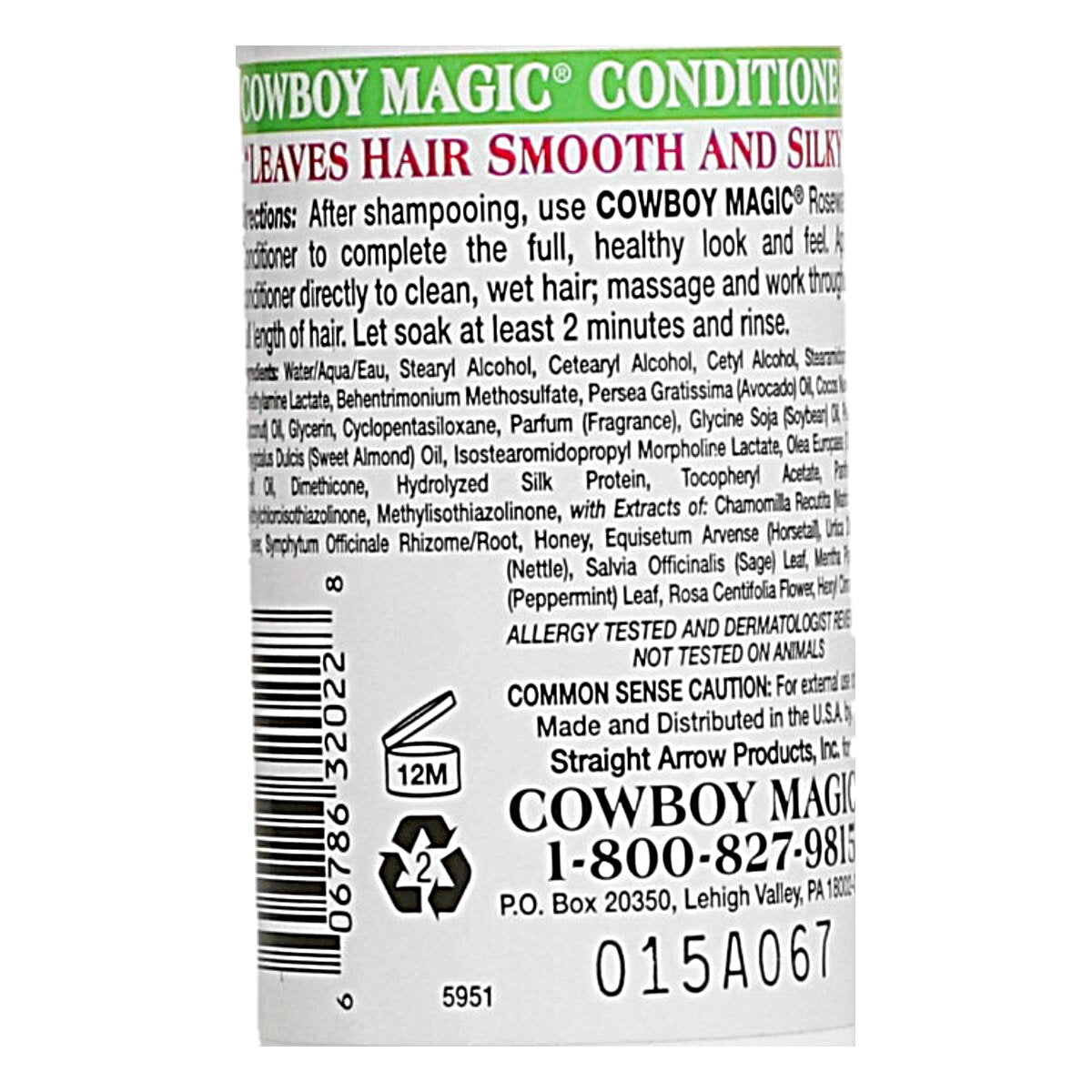 Cowboy Magic Rosewater Conditioner