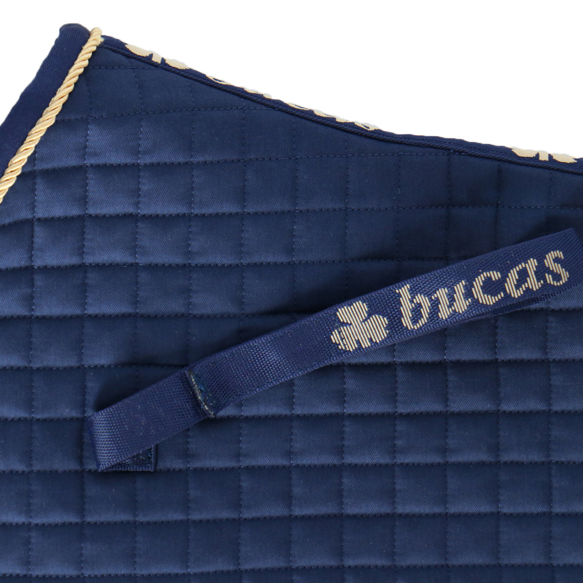 Bucas Max Zadeldekje Dressuur Navy/Gold