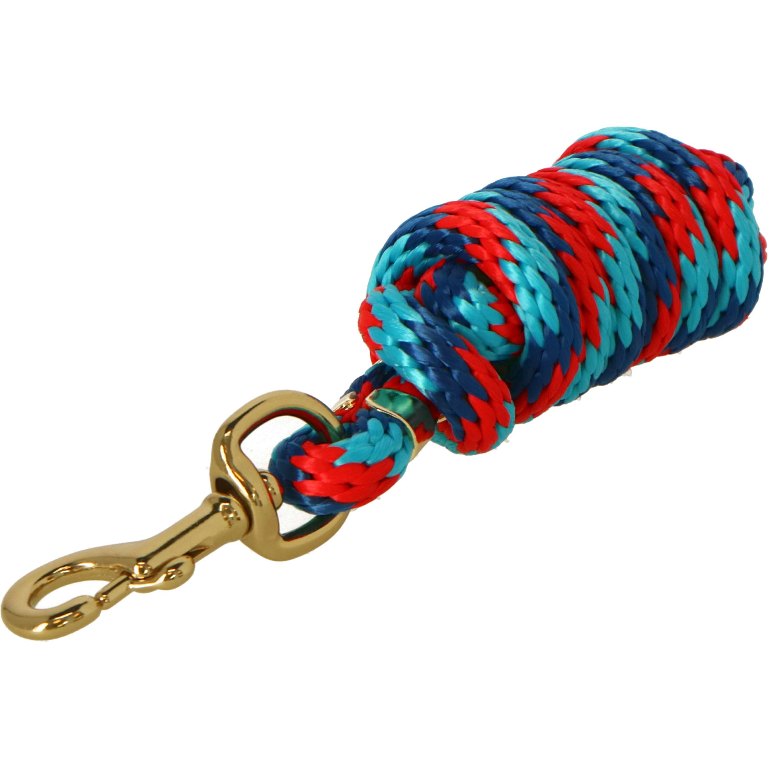 Shires Halstertouw Topaz Navy/Red/Turqouise Shires Halstertouw Topaz Navy/Red/Turqouise