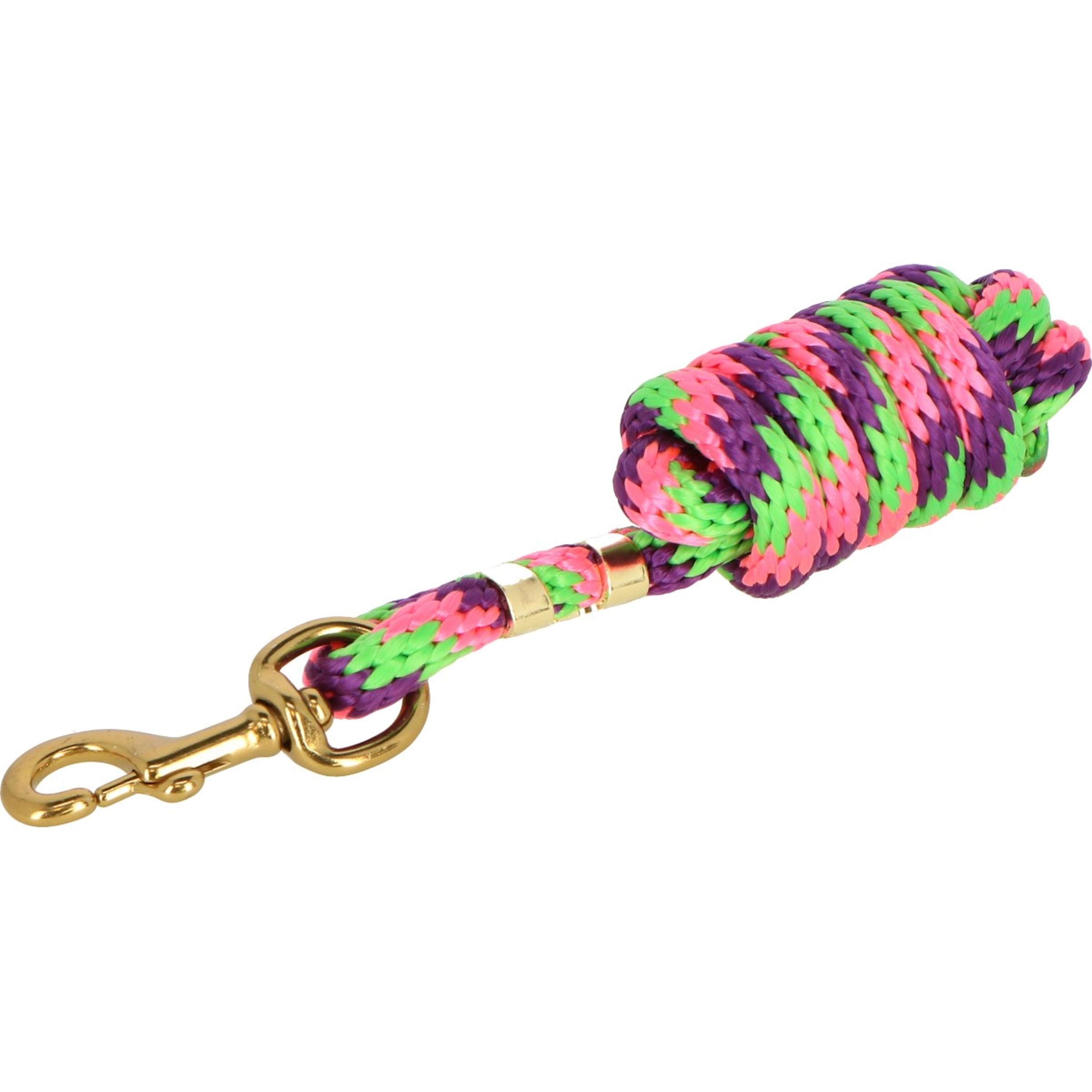 Shires Halstertouw Topaz Purple/Lime/Pink Shires Halstertouw Topaz Purple/Lime/Pink