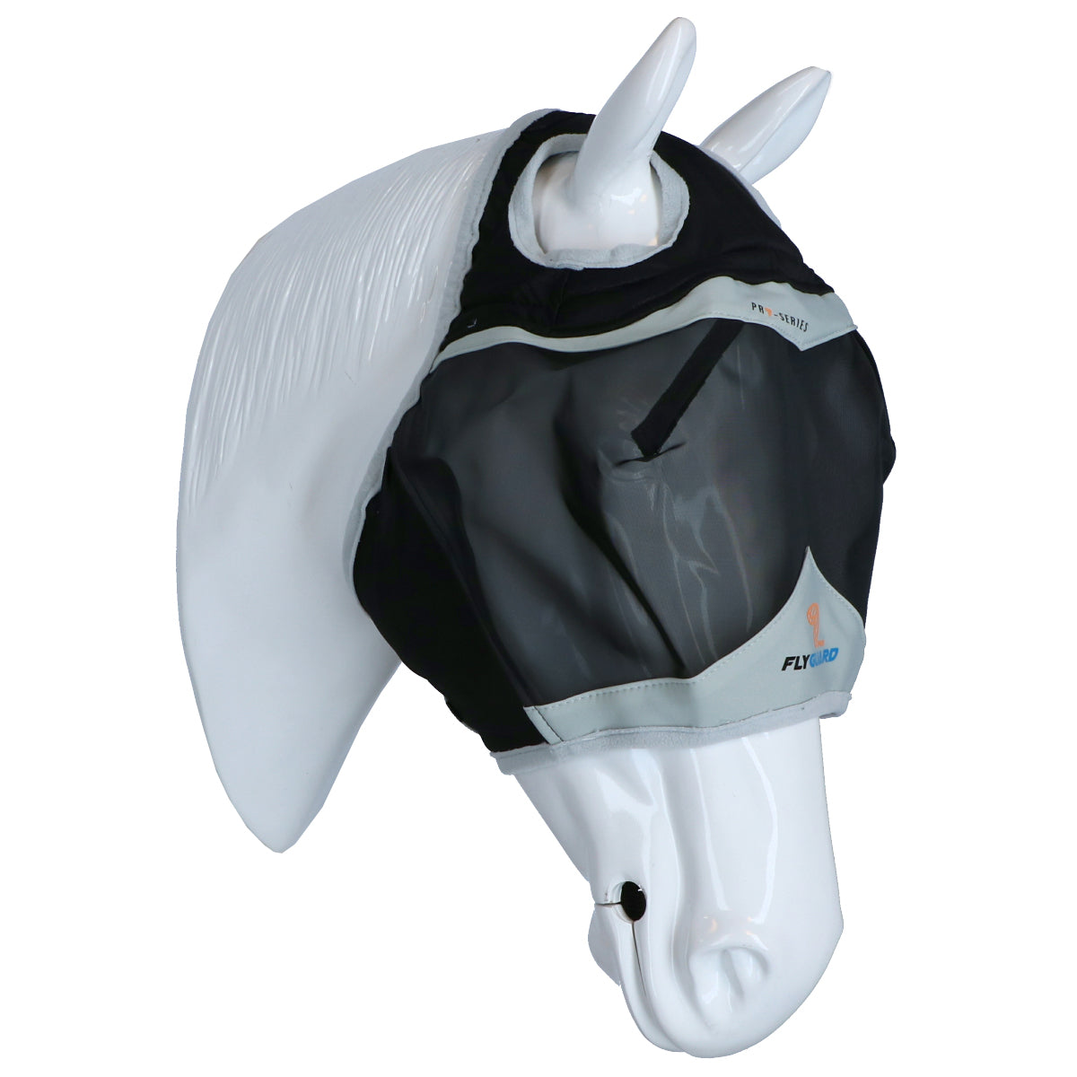 Shires Vliegenmasker met Ooruitsparing Black