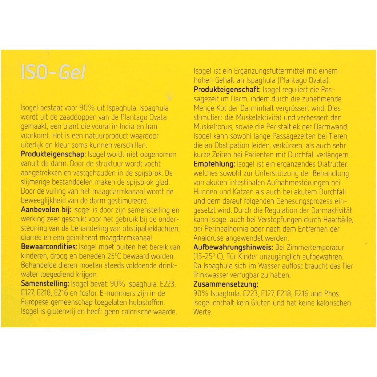 Iso-gel