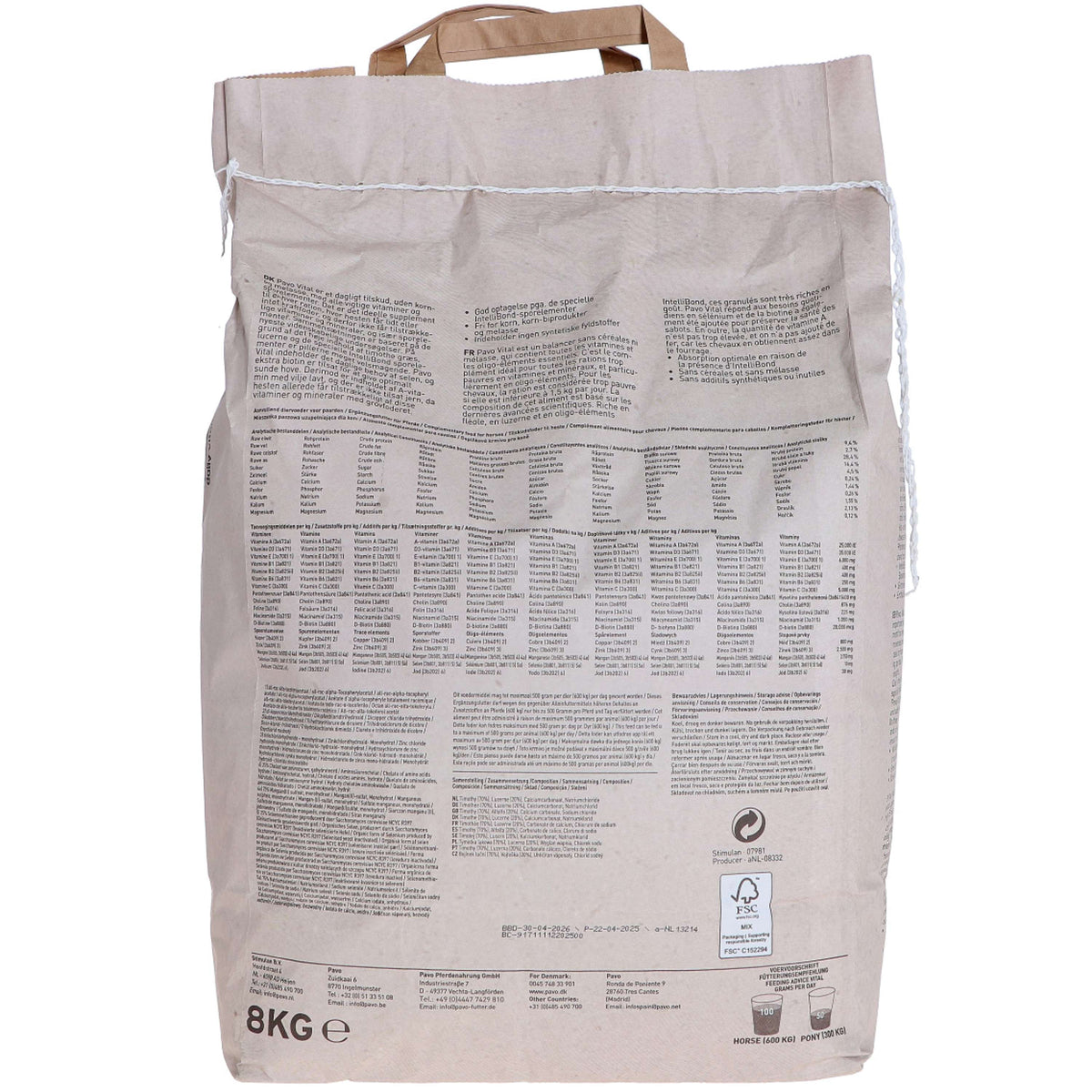 Pavo Vital Navulverpakking