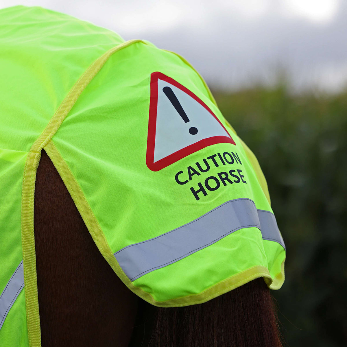 Equi-Flector Uitrijdeken Mesh Reflecterend Geel