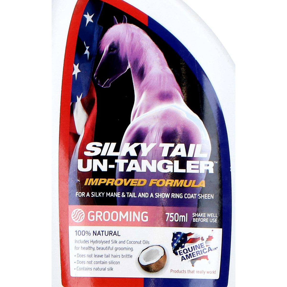 Equine America Silky Mane & Tail Untangler