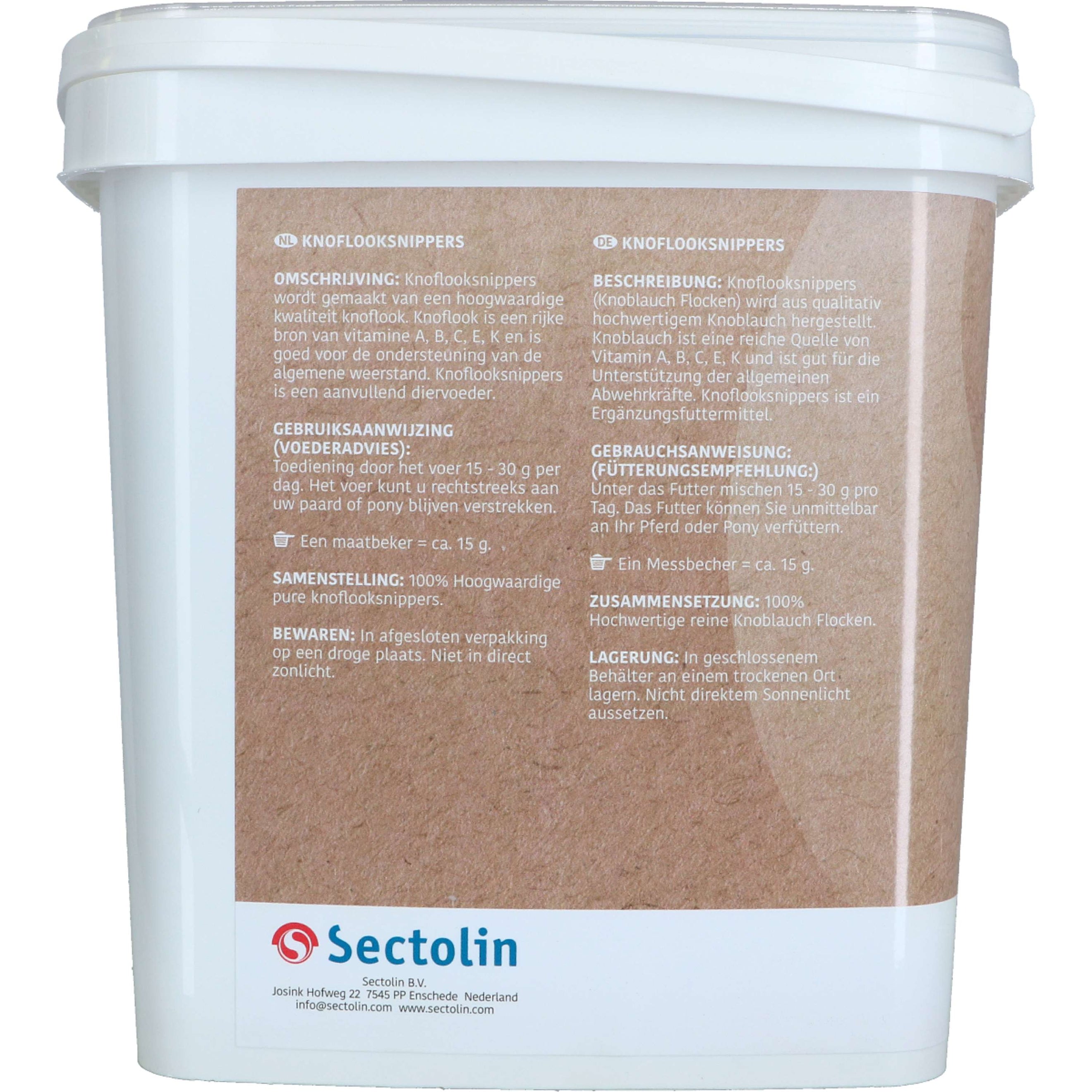 Sectolin Knoflook Snippers