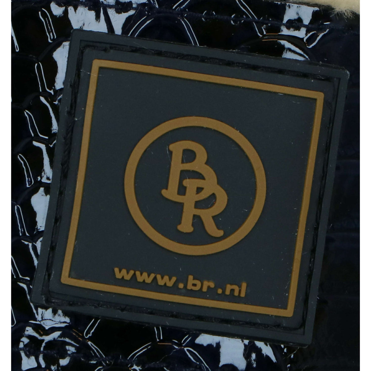 BR Beenbeschermers Majestic Lacquer Sheepskin Navy