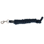 Eskadron Halstertouw Classic Nikkel Musketon Blauw