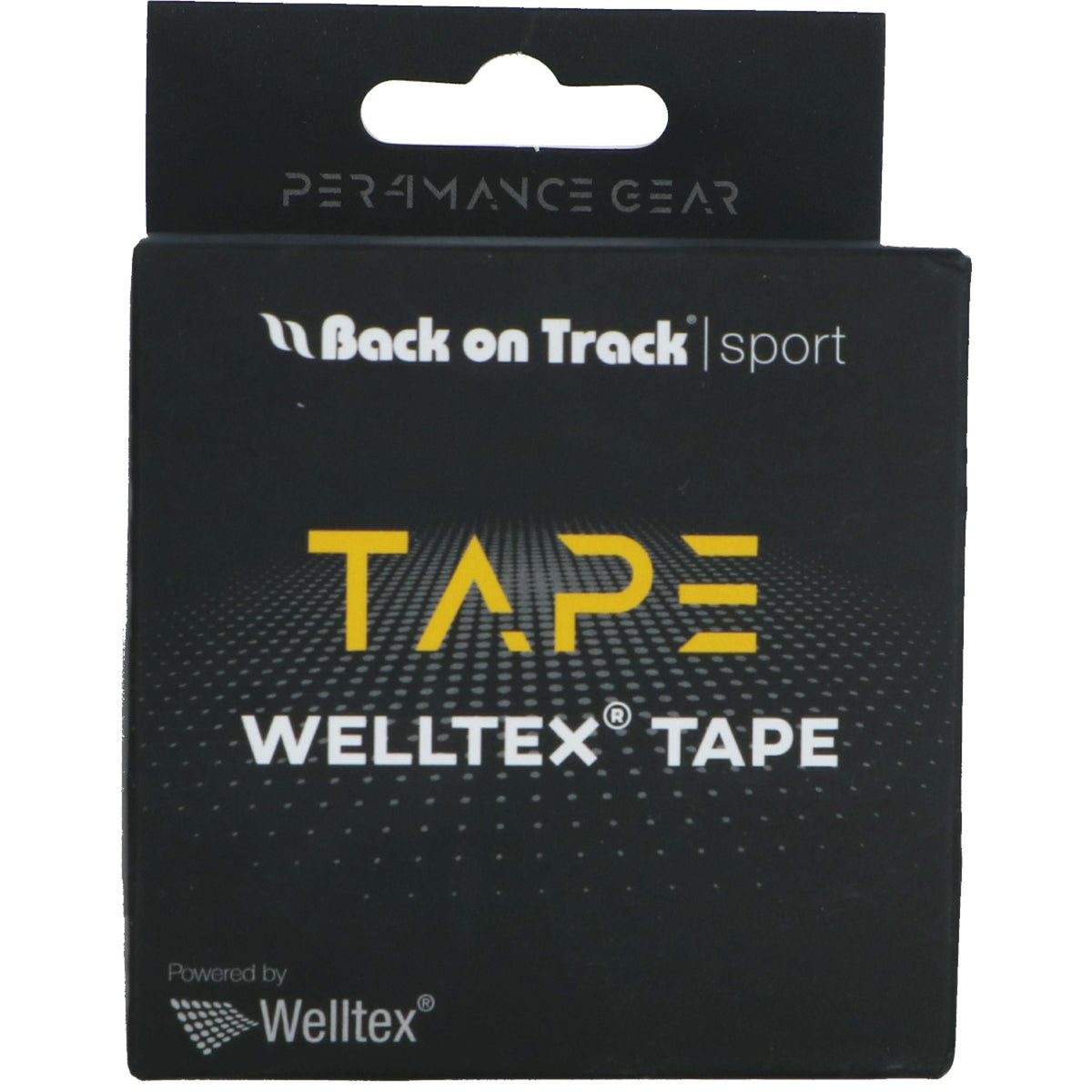 Back on Track P4G Welltex Tape Zwart