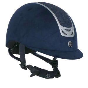 BR Cap Volta Microfiber met Glitter Top VG1 Navy/Zilver