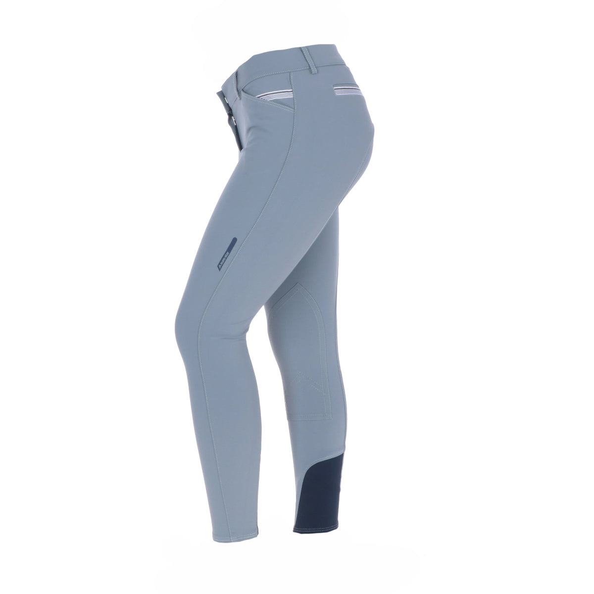 Euro-Star Rijbroek Arista Fabric Knee Titanium