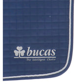 Bucas Zadeldekjeje Max Logo Dressuur Navy/Silver