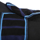 Riding World Uitrijdeken Fleece Navy/Lichtblauw