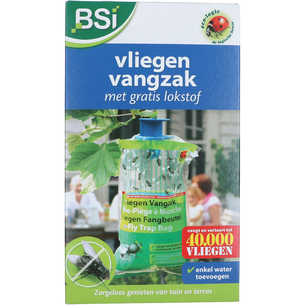 BSI Vangzakje voor Vliegen met Lokmiddel