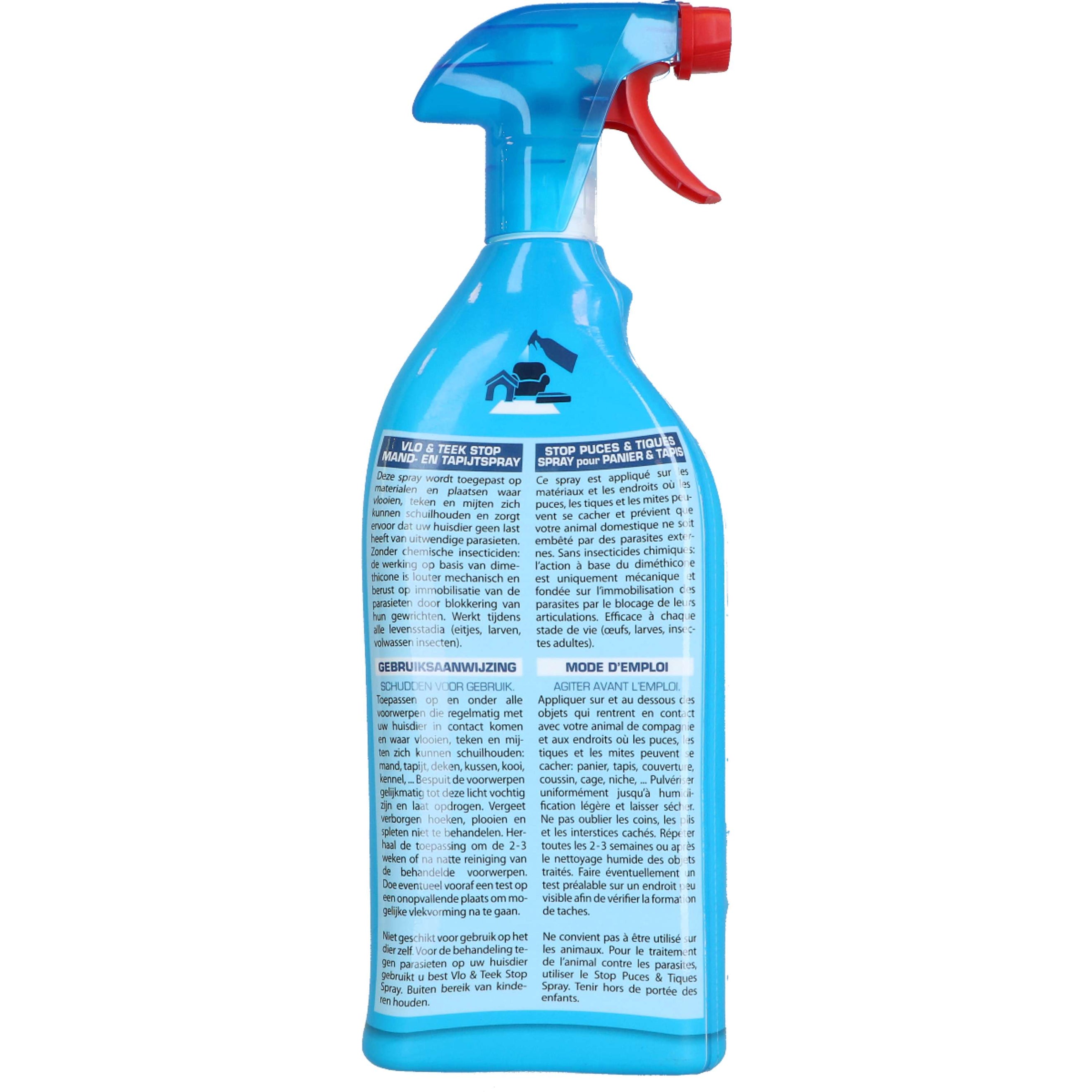 TPD Vlo&Teek Stop Spray voor Mand en Tapijt TPD Vlo&Teek Stop Spray voor Mand en Tapijt