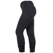 Saddlehugger Rijbroek Knee Patch Dames Zwart