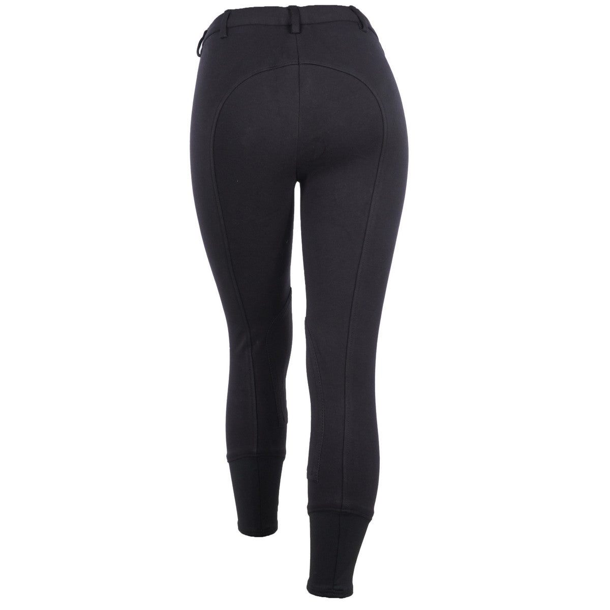 Saddlehugger Rijbroek Knee Patch Dames Zwart