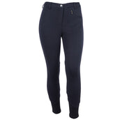 Saddlehugger Rijbroek Knee Patch Dames Navy