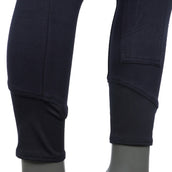 Saddlehugger Rijbroek Knee Patch Dames Navy