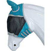 Shires Vliegenmasker met Oren Mesh Teal