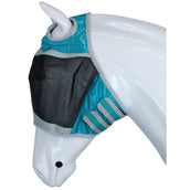 Shires Vliegenmasker met Ooruitsparing Teal