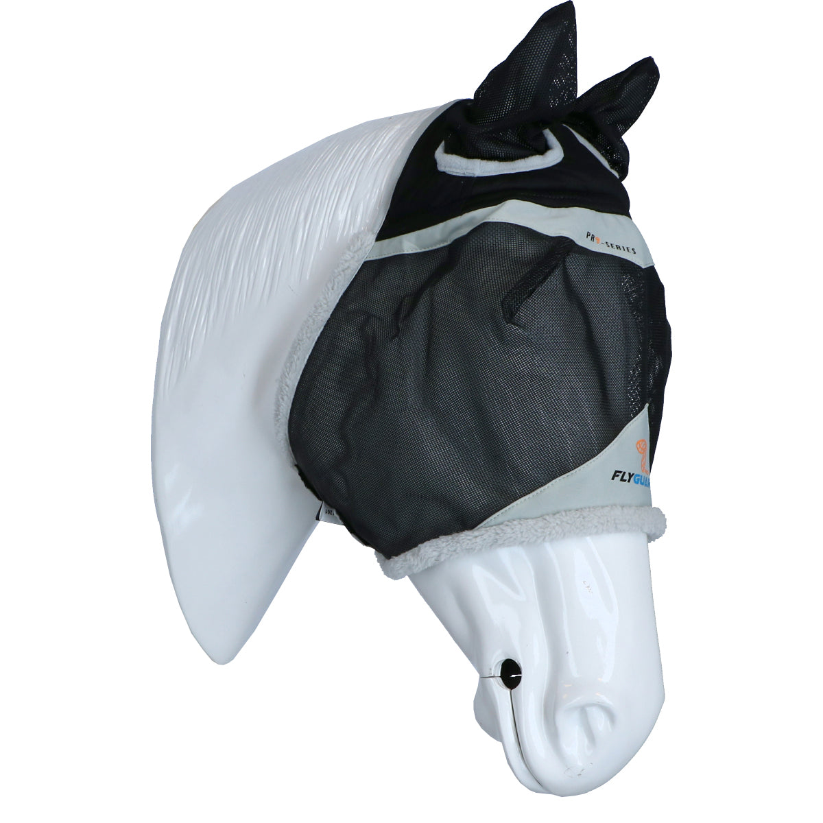 Shires Vliegenmasker Met Oren Robuuste Mesh Zwart