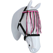 Imperial Riding Vliegenfrontriem Nylon Klittenband Neon Pink