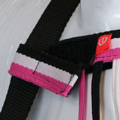 Imperial Riding Vliegenfrontriem Nylon Klittenband Neon Pink