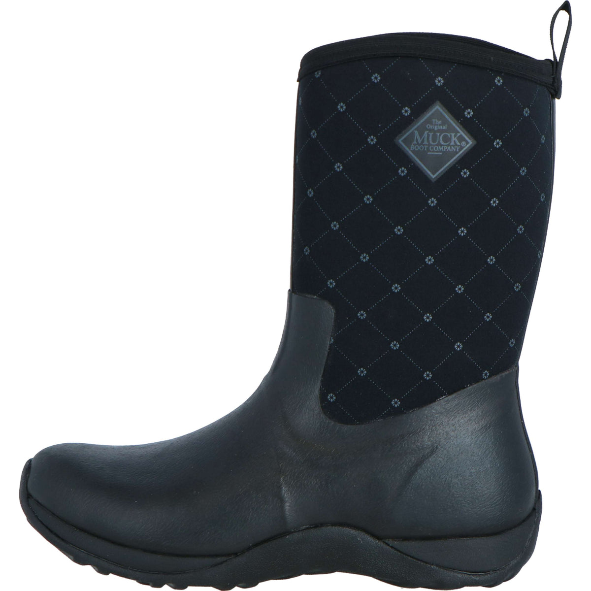 Muck Boot Arctic Weekend Quilt Print Zwart