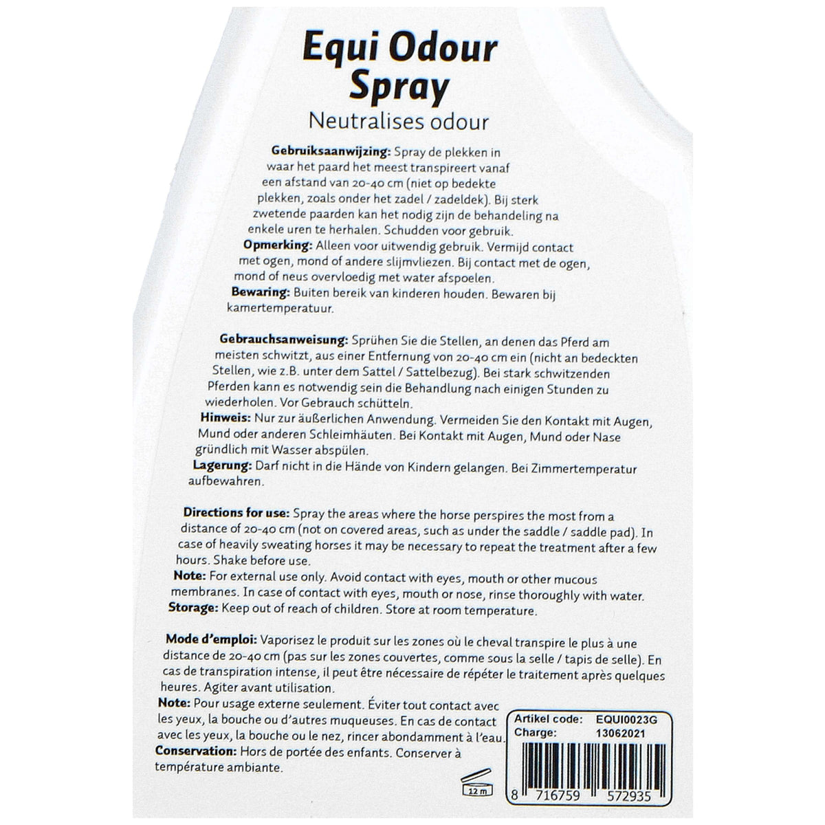 Excellent Equi Odour