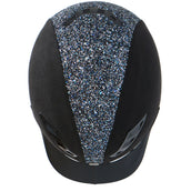 Back on Track Cap EQ3 Lynx microfiber Strass Blue/Silver