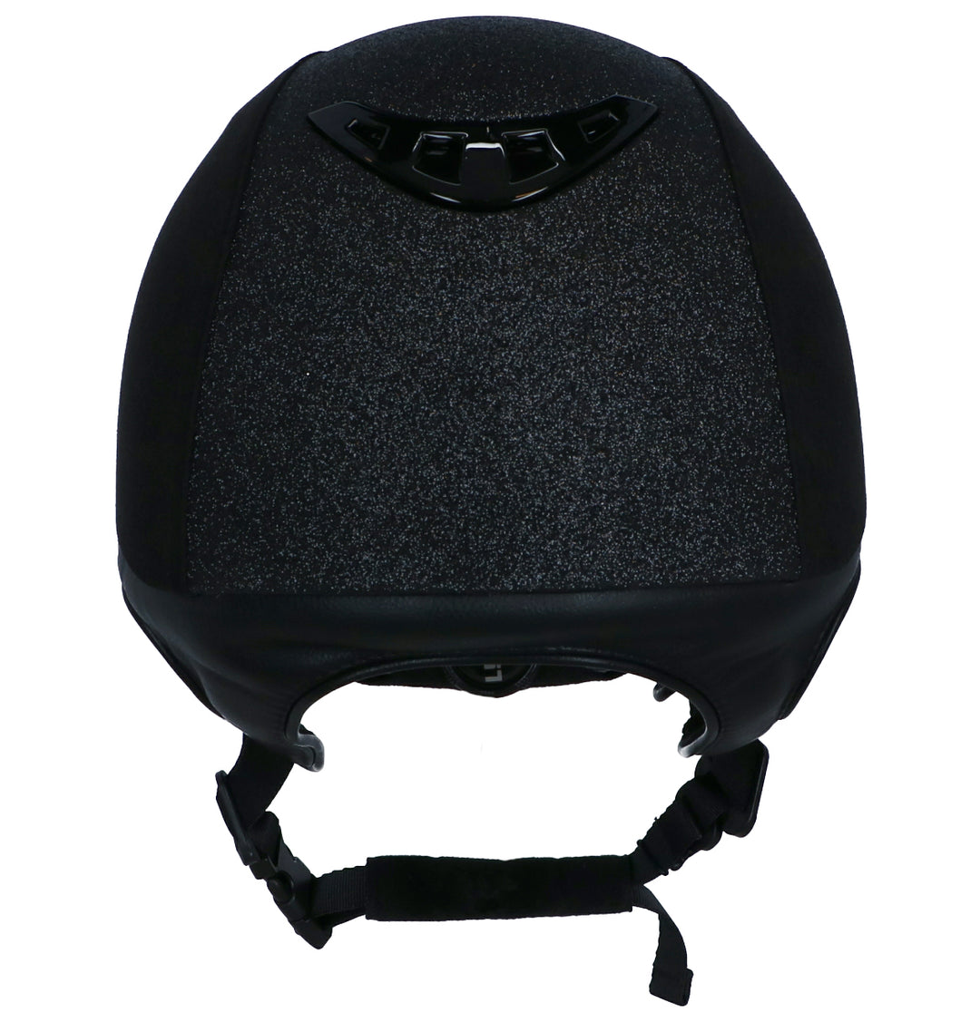 Back on Track Cap EQ3 Lynx microfiber Strass Black Sand